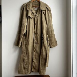 Vintage Banana Republic (Safari) Lightweight Trench Coat 1980s